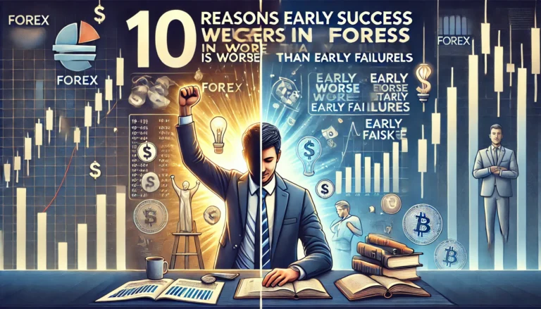 Why Early Success is Worse than Early Failures in Forex