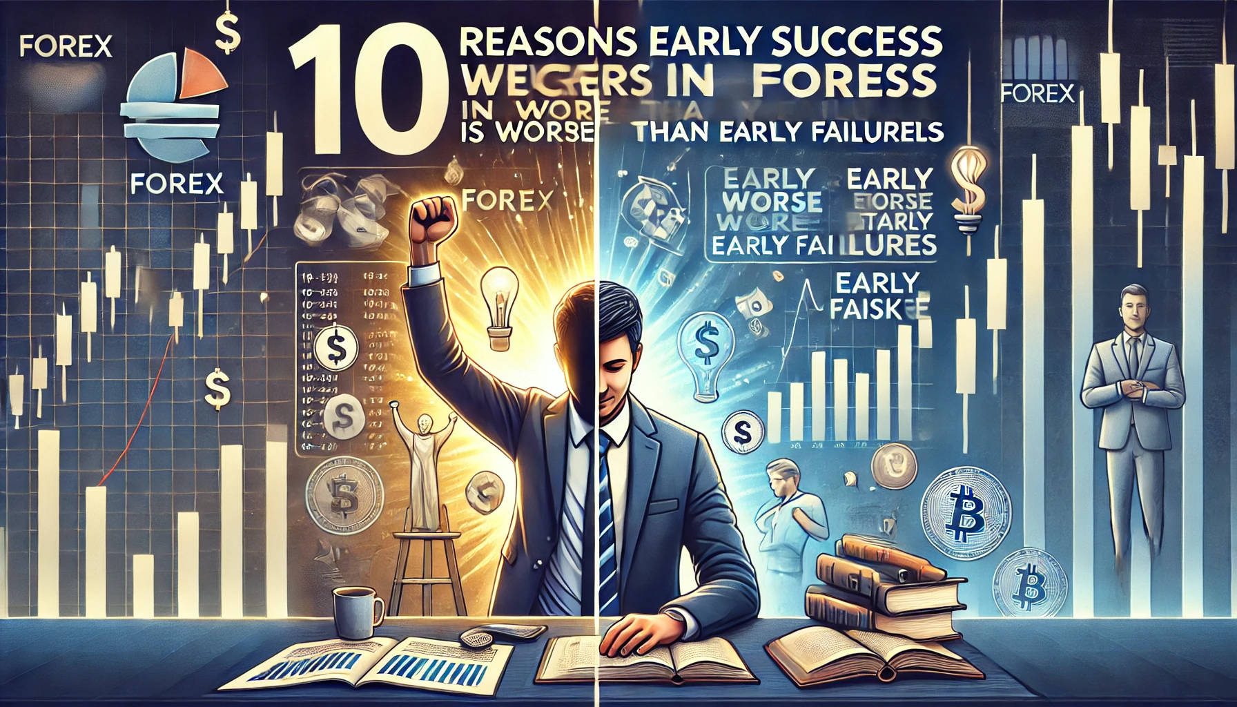 Why Early Success is Worse than Early Failures in Forex